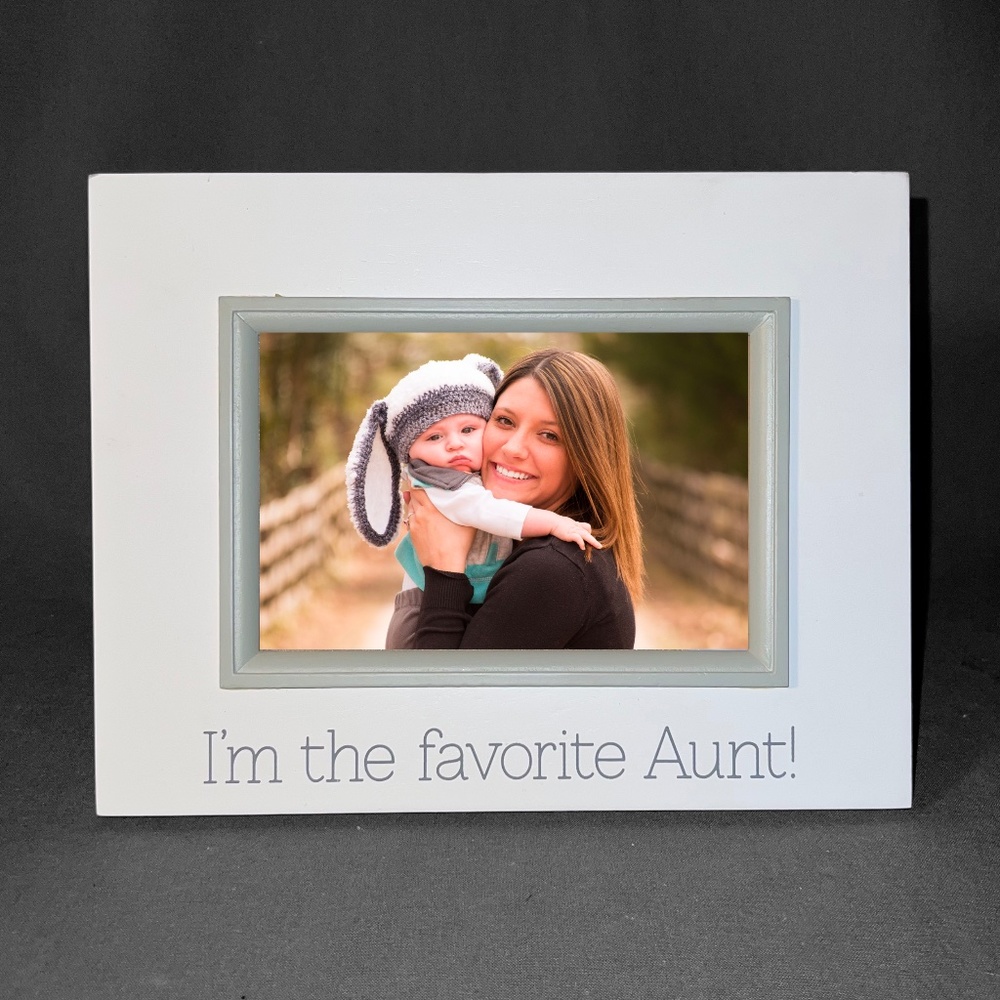 "I'm the Favorite Aunt" Photo Frame